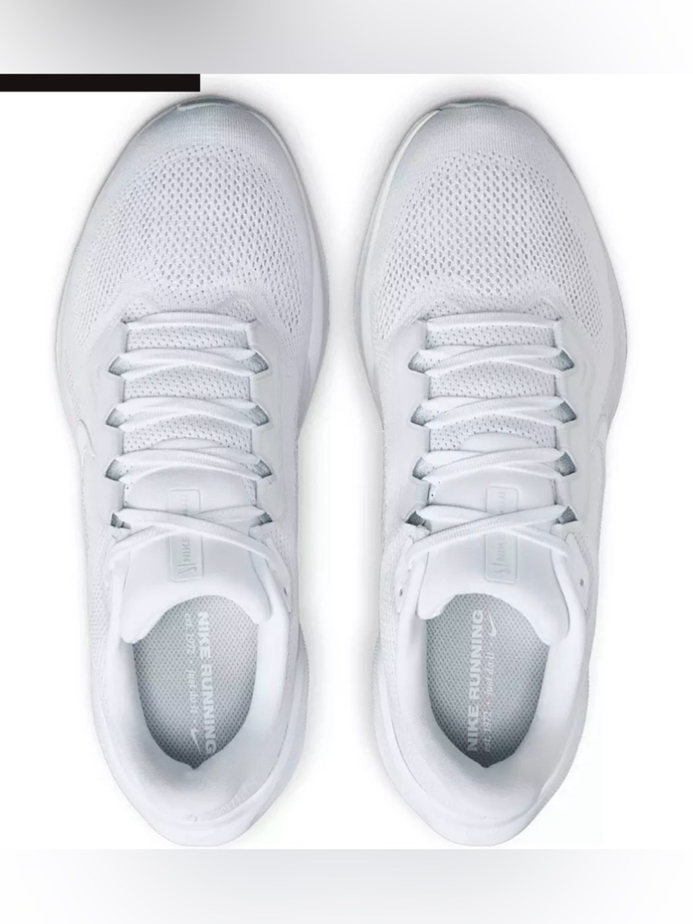 Nike Men's All-White Running Sneakers